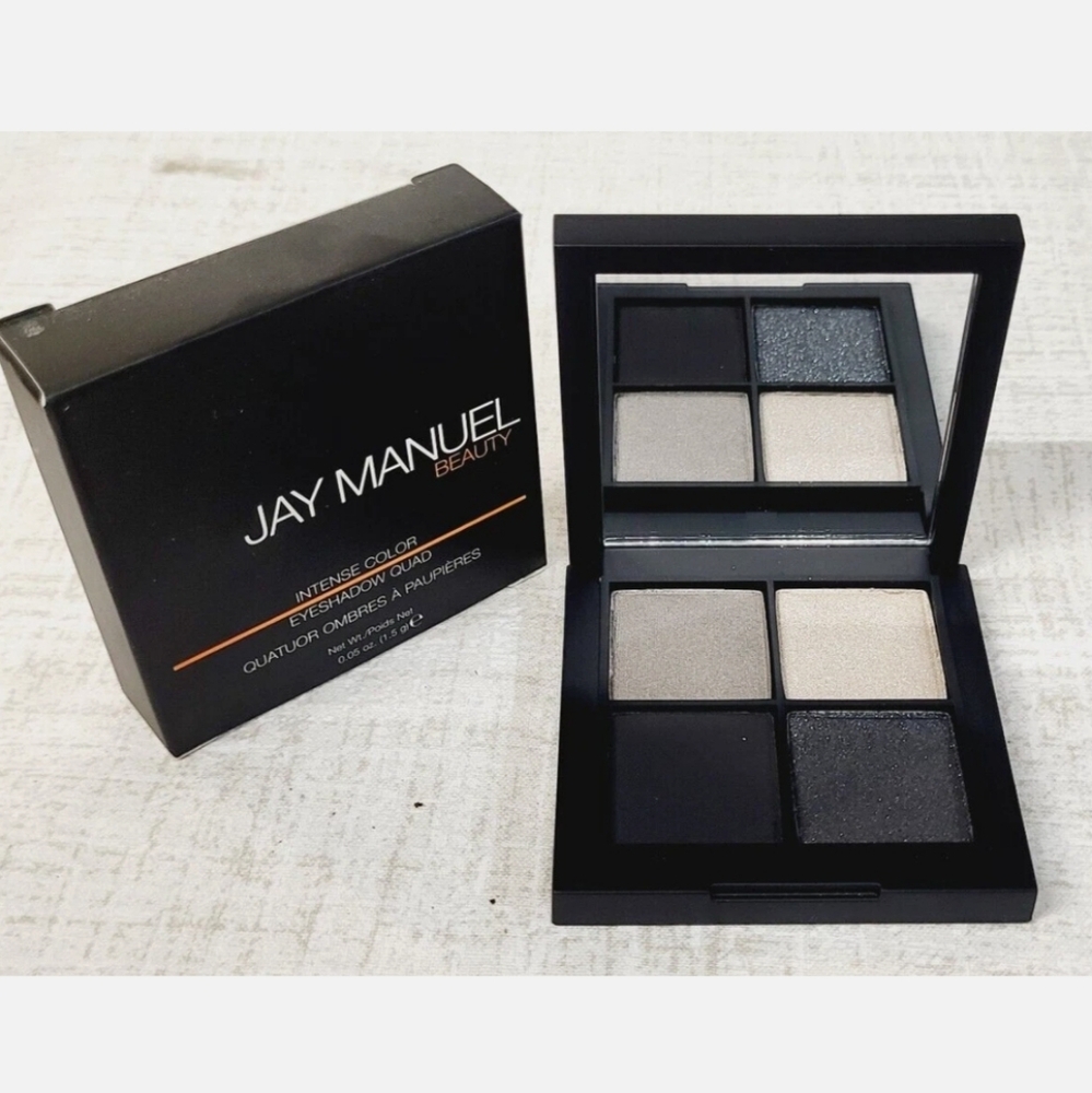 NIB Jay Manuel Beauty Intense Color Eyeshadow In Quad Narcotic Full Size